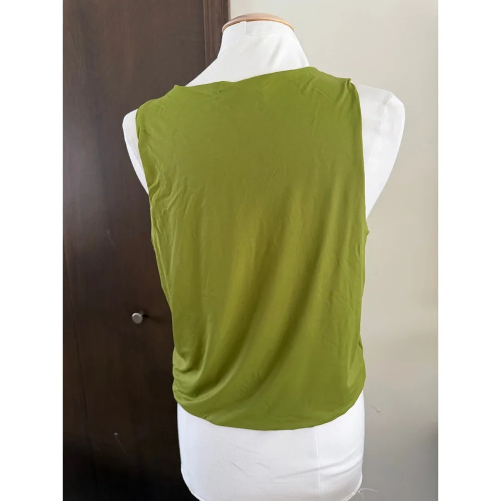 Women's Ophelia Roe. Green Tank Top 1X